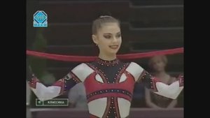 Алина Кабаева и Михаил Назаров. Скакалка