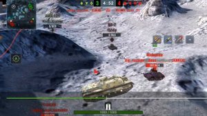 Бой на АТ 8 в режиме "Гравитация" | Tank Blitz