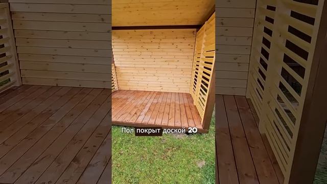 Обзор готовой беседки 3x2 метра из профиля #беседка #дача #отдых смотреть онлайн