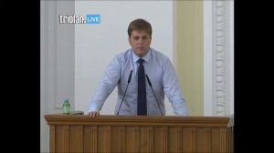 Выступление №2 Андрея Лесика 41-я сессия Харьковского городского совета 6-го созыва