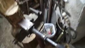 испытания самодельного винтового валочного клина