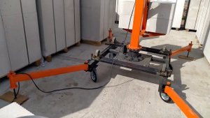 Изготовление строительного крана для газоблока