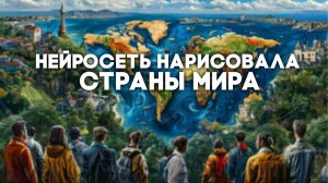 НЕЙРОСЕТЬ НАРИСОВАЛА СТРАНЫ МИРА В ОБРАЗЕ ЛЮДЕЙ