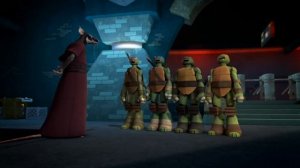 да сенсей, сенсей достал черепашек-ниндзя