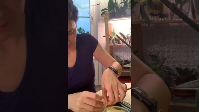 Отсоединение детки с цветоноса