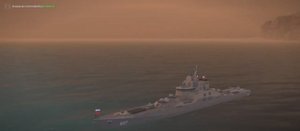 Играю на новомъ кораблѣ въ Modern Warships 317.