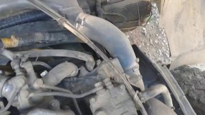Hino Profia P11C Engine Radiator Flushing
