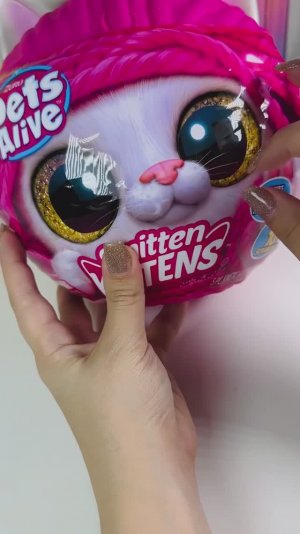 Zuru pets alive Smitten Kittens #сюрприз #toybox #распаковкасюрпризов #surprise #киндерсюрприз