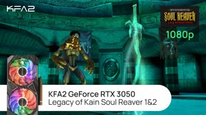 KFA2 X GeForce RTX 3050 Black | Legacy of Kain Soul Reaver (2024) | 1080p (Full HD) разрешение