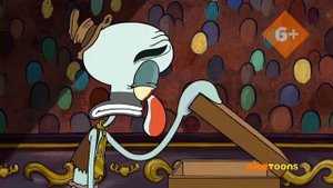 Губка боб фрагмент новой серии под куполом цирка (клоун Сквидвард)