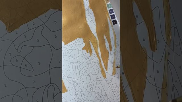 Тест акриловых красок в раскрасках по номерам#раскраскипономерам#акриловыекраски#дневникинеудачницы