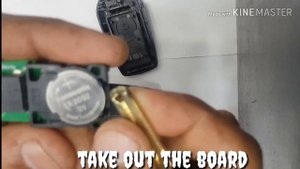 2018-2020 toyota hilux landcruiser fortuner smart key/key fob BATTERY replacement تغير بطارية ريموت