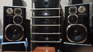 Pioneer A-717 and Kenwood LS-X900