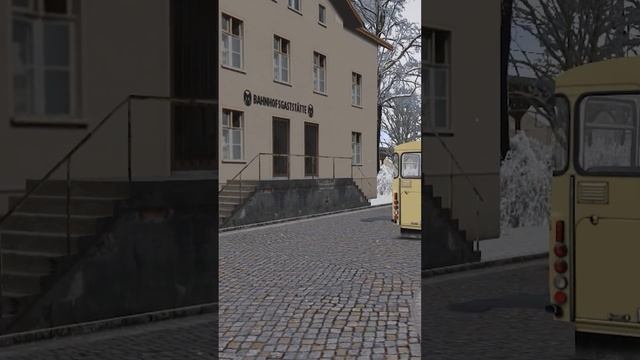 Mercedes-Benz O305 в OMSI Bus Simulator 2 смотреть онлайн