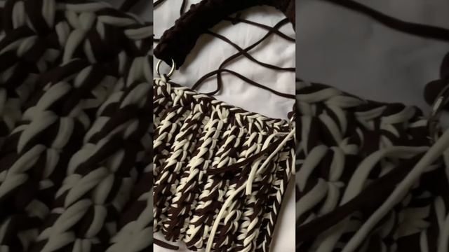 Преобрести можно тут тг: Адель вяжет #вязание #вязанаясумка #вязаниеназаказ #shorts #crochet смотреть онлайн