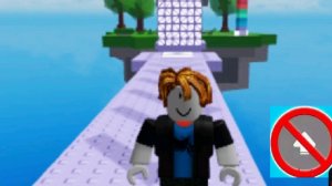 Обби без прыжка в Роблоксе