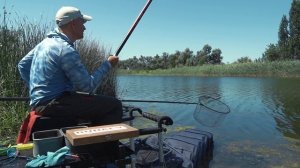 Карась на удочку. Ловля на мах