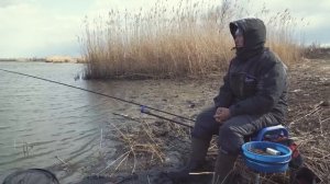 Карась на фидер в марте. Классная рыбалка!
