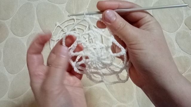 Как связать паутину крючком смотреть онлайн