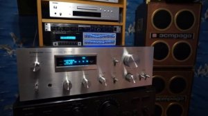 Усилитель Pioneer SA- 508. Made in Japan 1979 г. Звучит АС "Эстрада 101-С". M. Knopfler