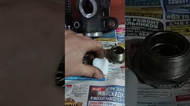Ремкомплект моей разработки для самостоятельного ремонта рулевой рейки Тойота Королла 120  NZE121