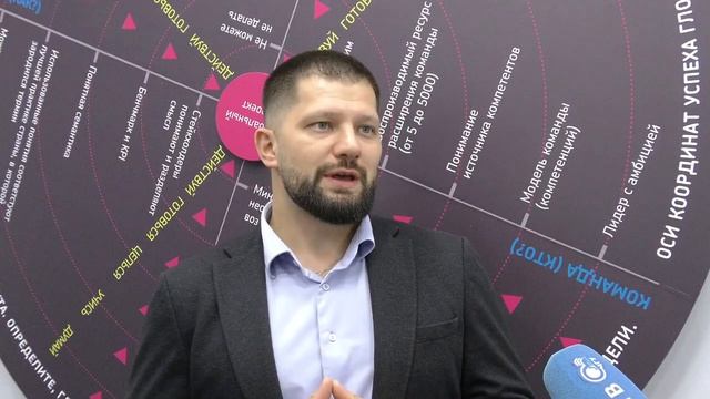 Студенты ЧувГУ встретились с руководителем трека Росмолодёжь.Бизнес Д.В.Литвиным. 17.10.24