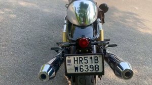 Royal Enfield Continental GT 650 Ice Queen with Mister Clean (Chrome) Tank | New Video
