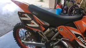KTM SX 250 “2 stroke monster”
