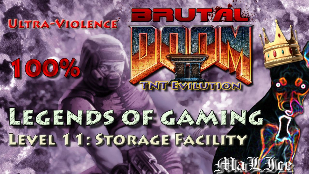 Brutal Doom 2 TNT: Evilution - Level 11: Storage Facility