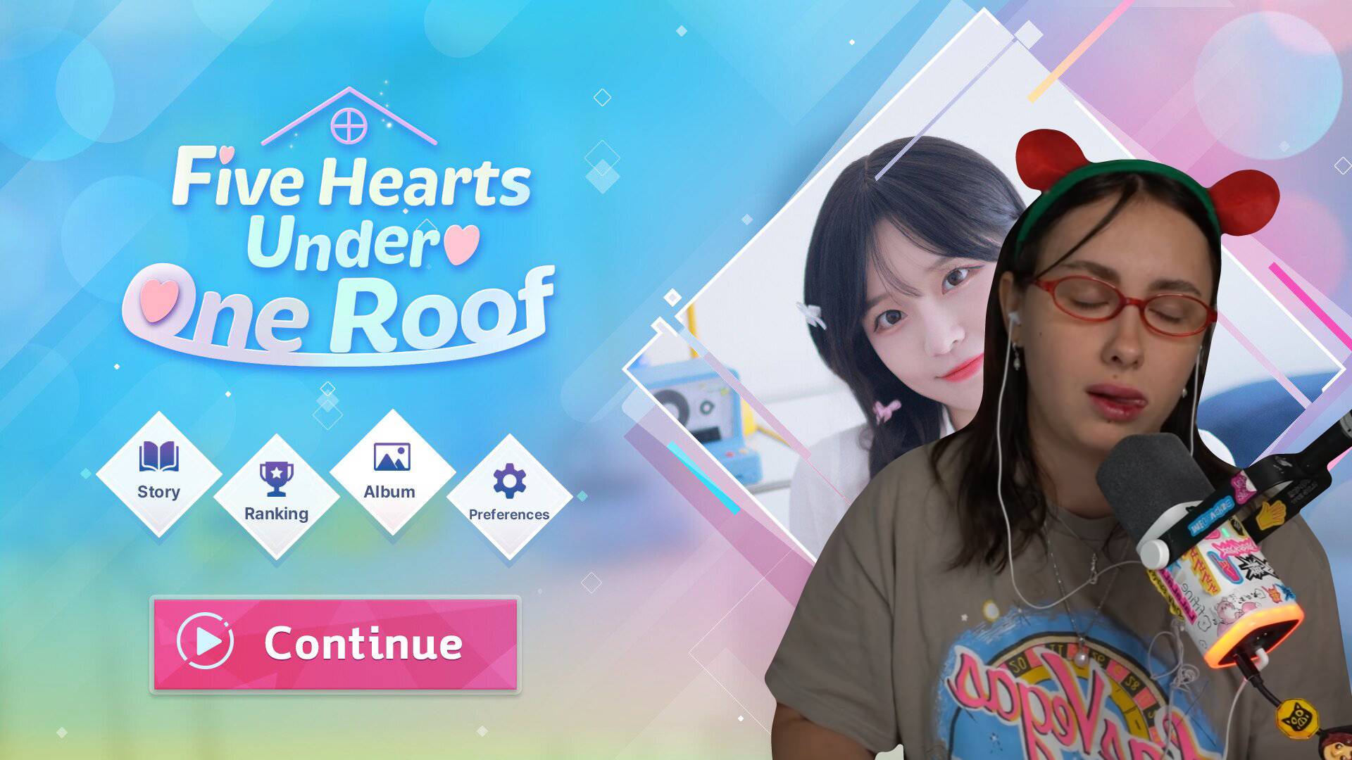 Five hearts under one roof game