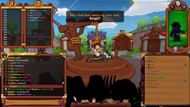 NEW Psychic Buff is Broken | Town of Salem 2 смотреть онлайн