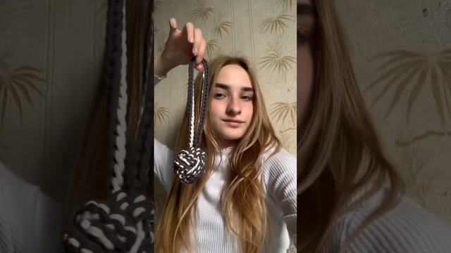 Связала игрушку для собаки #вязание #вязанаяигрушка #crochet #вязаниеназаказ #shorts