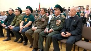 Выступление перед юными пограничниками в Казани-9