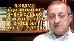 Я.КЕДМИ: В свете последних выходок Эрдогана победа России на Украине принимает еще большее значение