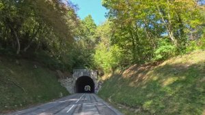 Горный массив Шартрез, Франция! Живописная поездка из Гренобля в Шамбери! 4K 60fps UHD