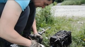 Таймлапс разборка КПП ВАЗ, или как надо мной стопорные кольца издевались