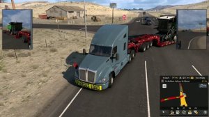 American Truck Simulator 002 Заказ погнали, финал не очень ушли в -