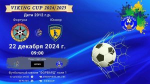 ФК "Фортуна" - ФК "Юниор"/VIKING CUP, Игра №1, 22-12-2024 9:00