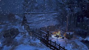 Сильная метель и снежный буран способствуют 5-часовому сну в альпийской деревне | Snow village