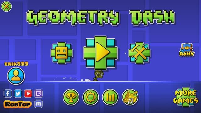 редактор Geometry Dash.