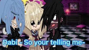 ♥︎Shigaraki Is A Girl?!♥︎MHA//BNHA♥︎Gacha Club♥︎ShigaDabi♥︎