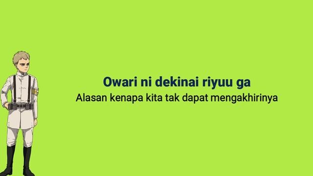 Attack on Titan Ending Season 4 [Yuko Ando - Shougeki] Lirik & Terjemahan смотреть онлайн