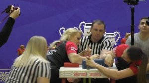 Армфайт Профессиональной лиги А1. Екатерина Никишева - Ольга Шлижевская