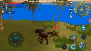 игра в симулятор велоцираптора