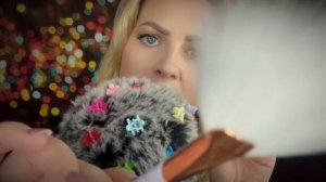 АСМР ПОГРЫЗУ КИСТОЧКУ /звуки рта ASMR Brush in the mouth