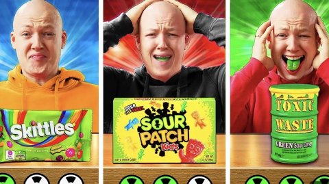 КИСЛЫЕ vs КИСЛЕЕ vs САМЫЕ КИСЛЫЕ КОНФЕТЫ