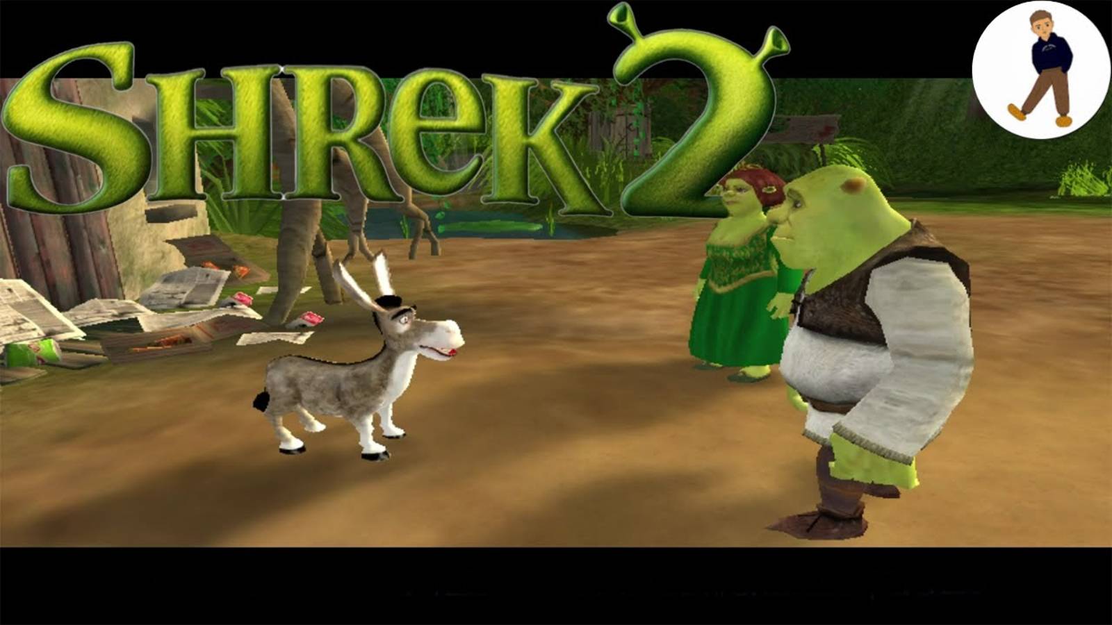 ●Shrek 2● - Приключения Осла и немного Шрека смотреть онлайн
