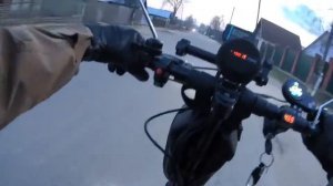 Покатушки вечером на электросамокате Kugoo M4 Pro