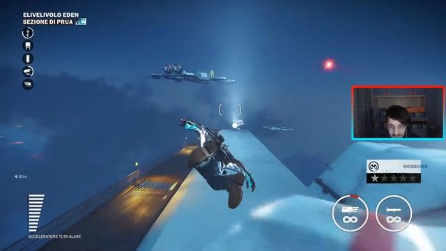 UN'ASTRONAVE INCREDIBILE IN CIELO! L'ELIVELIVOLO DELLA EDEN! JUST CAUSE 3 DLC ARIA SKY FORTRESS #2 смотреть онлайн
