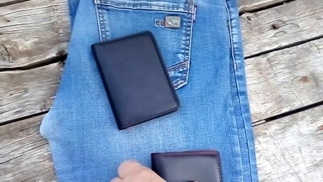 Genuine leather document wallet. Портмоне для автодокументов ручной работы. #leather #handmade